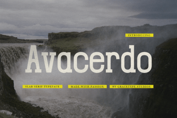 Avacerdo: A Bold Font for Business