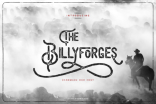 Billyforges: A Western Font for Creative Campaigns
