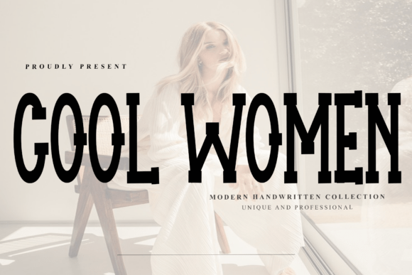 Cool Women Font for Web Design