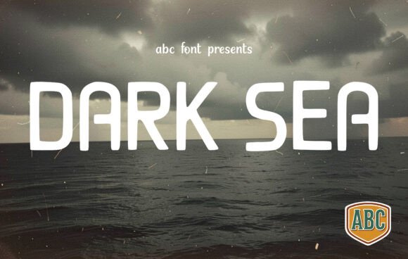 Dark Sea: A Bold Sans Serif for Strong Branding