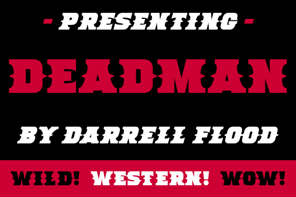 Deadman: A Bold Font for Impactful Campaigns