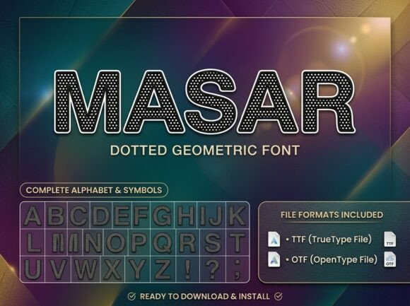 Discover the Beauty of Masar Font