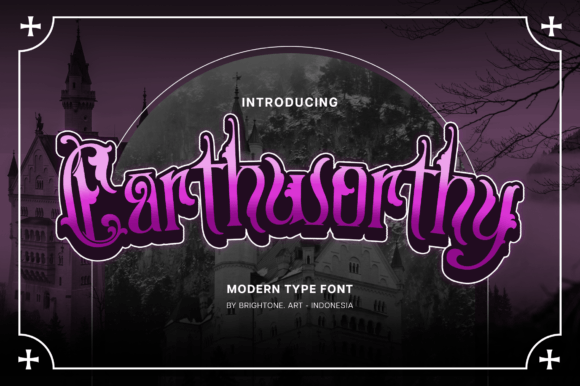 Earthworthy: A Bold Font for Modern Design