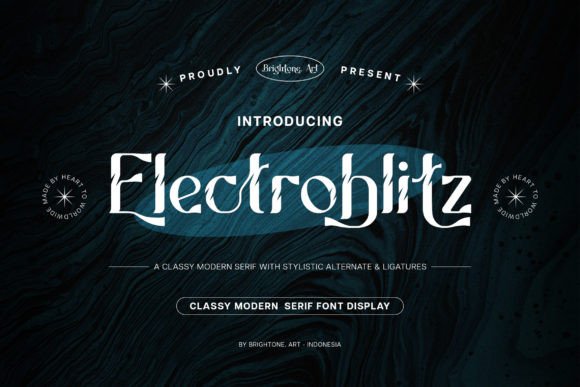 Electroblitz: A Font for Bold Branding