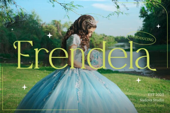 Erendela: A Serif Font for Timeless Craft