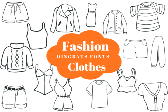 Fashion Clothes Font for Creative Campaigns