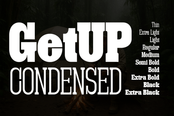 Getup Condensed: A Font for Impact