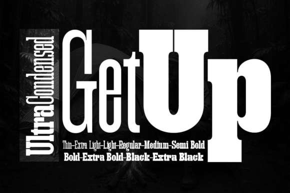 Getup Ultra Condensed Font for Business