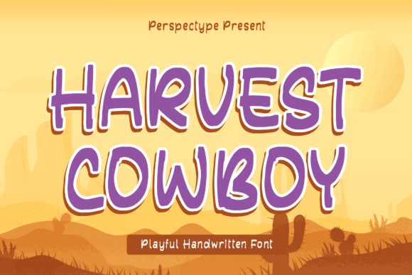 Harvest Cowboy Font for Web Design
