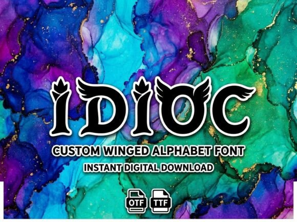 Idioc: A Bold Display Font for Creative Web Design