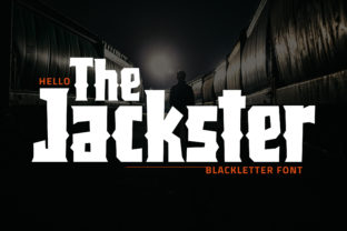 Jackster: A Bold Blackletter Font for Western Branding