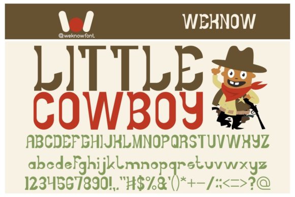 Little Cowboy: A Bold Slab Serif for Real Projects