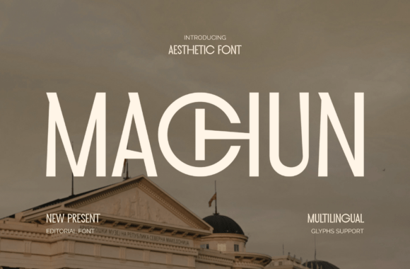 Machun: A Premium Display Font