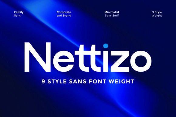 Nettizo: A Modern Font for Clear Communication