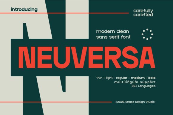 Neuversa: A Font for Business Growth