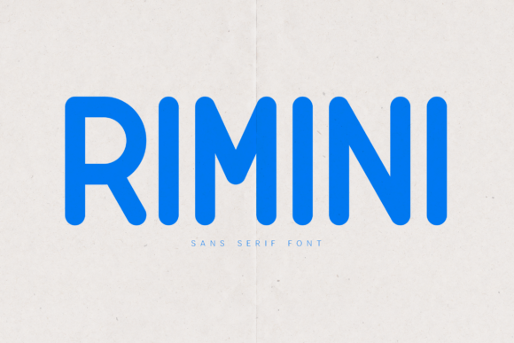 Rimini: A Modern Sans Serif for Designers