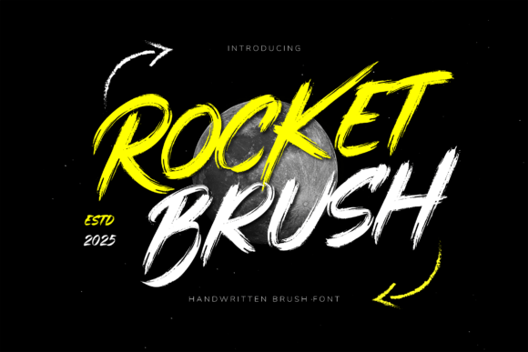 Rocket Brush: A Bold Font for Business