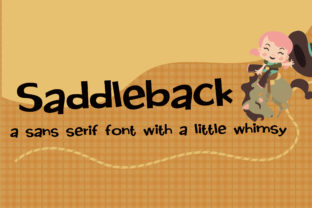 Saddleback: A Whimsical Sans Serif for Thoughtful Design