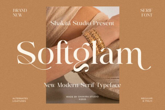 Softglam: A Premium Serif Font
