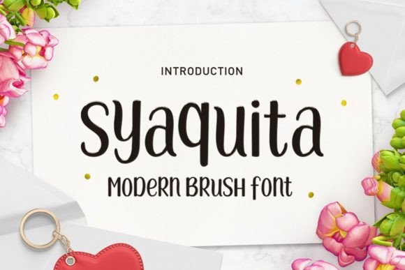 Syaquita: A Font That Elevates Your Brand