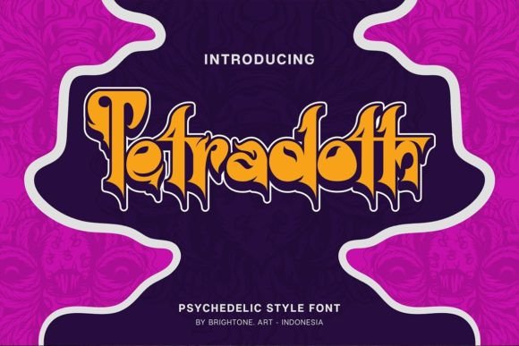 Tetradoth: A Bold Font for Business Branding
