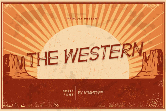 The Western: A Vintage Serif for Authentic Design