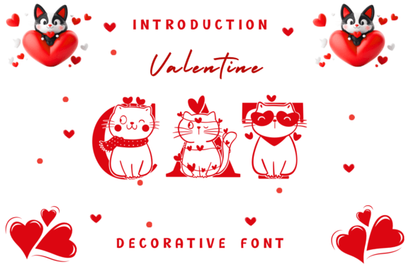 Valentine Cat Font Review