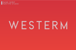 Westerm Font: Modern Typography for Crafters