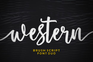 Western Duo Font for Web Design