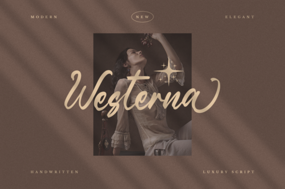 Westerna: A Script Font for Web Design